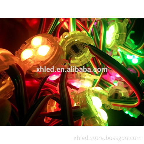 magic super colorful DC12V 1W waterproof digital rgb pixel string light